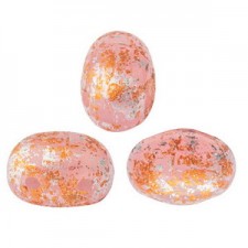 Les perles par Puca® Samos beads Light rose opal tweedy 71010/45703